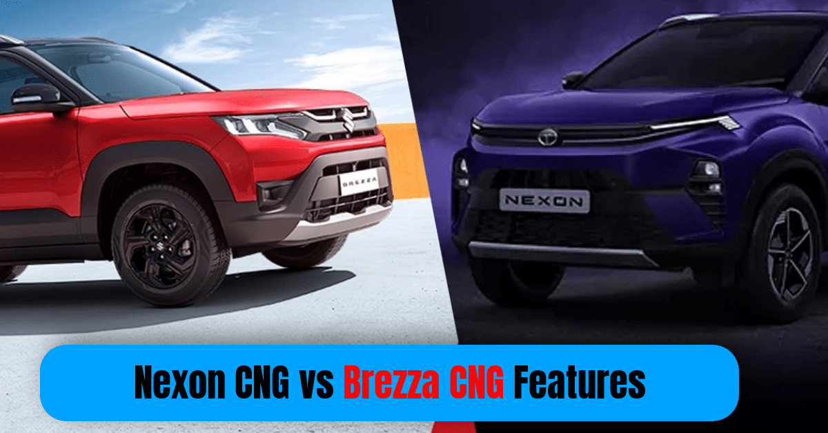 Nexon CNG vs Brezza CNG Features